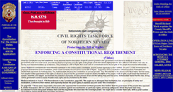 Desktop Screenshot of civilrightstaskforce.info