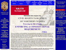 Tablet Screenshot of civilrightstaskforce.info